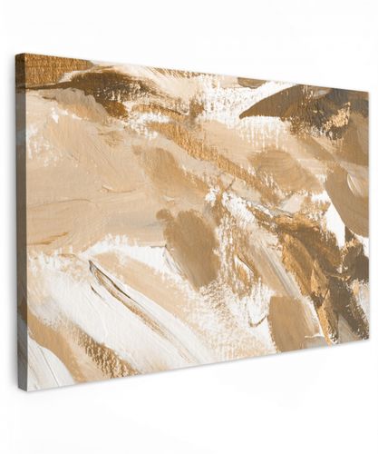 Goud - Beige - Abstract