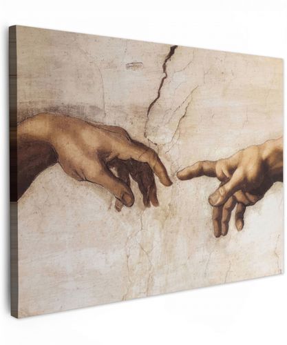 Adam - Michelangelo - Schilderij - Creation of Adam