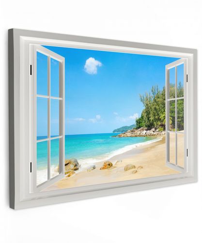Doorkijk - Water - Strand