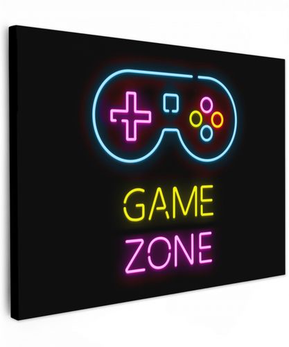 Controller - Game - Neon - Zwart - Quotes - Game zone