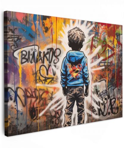 Graffiti - Jongen - Kleuren - Kunst - Street Art