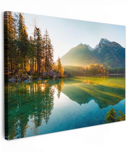 Meer - Bos - Bergen - Natuur - Zon - Landschap
