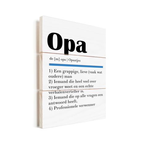 Vaderdag - Definitie Opa Vurenhout