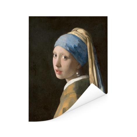 Meisje met de Parel - Schilderij van Johannes Vermeer Poster 