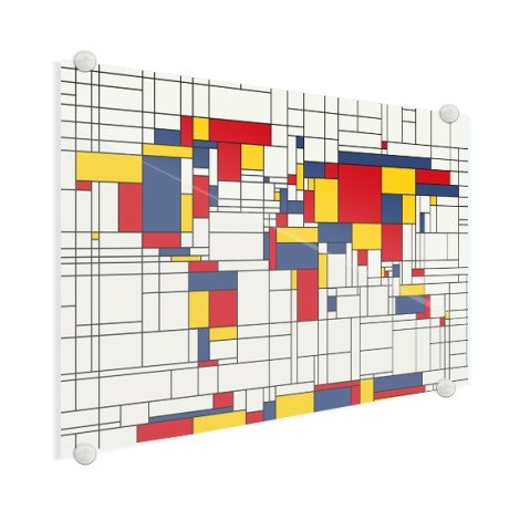 Mondriaan origineel plexiglas