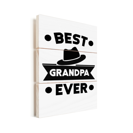 Vaderdag - Best grandpa ever Vurenhout