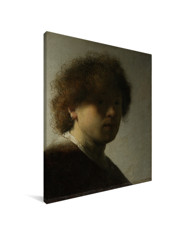 Zelfportret van Rembrandt - Schilderij van Rembrandt van Rijn Canvas