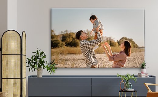 Foto op canvas