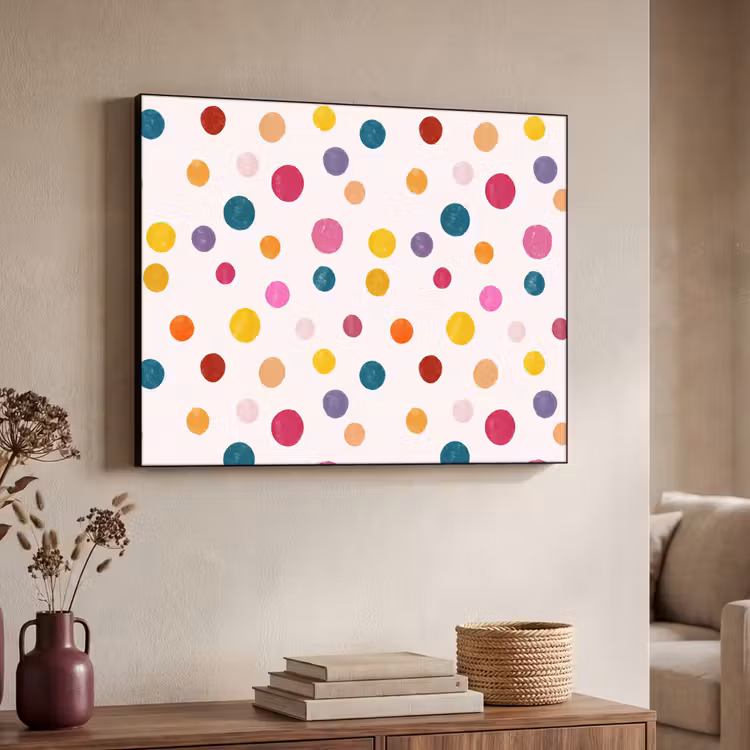 Art Frame - Cirkels - Speels - Kleurrijk — 7