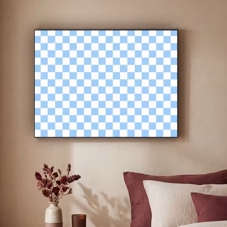 Art Frame - Schaakbord - Klassiek - Blauw — 3