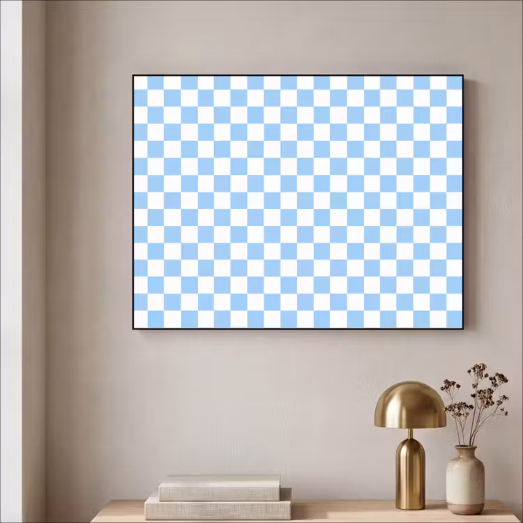 Art Frame - Schaakbord - Klassiek - Blauw — 5