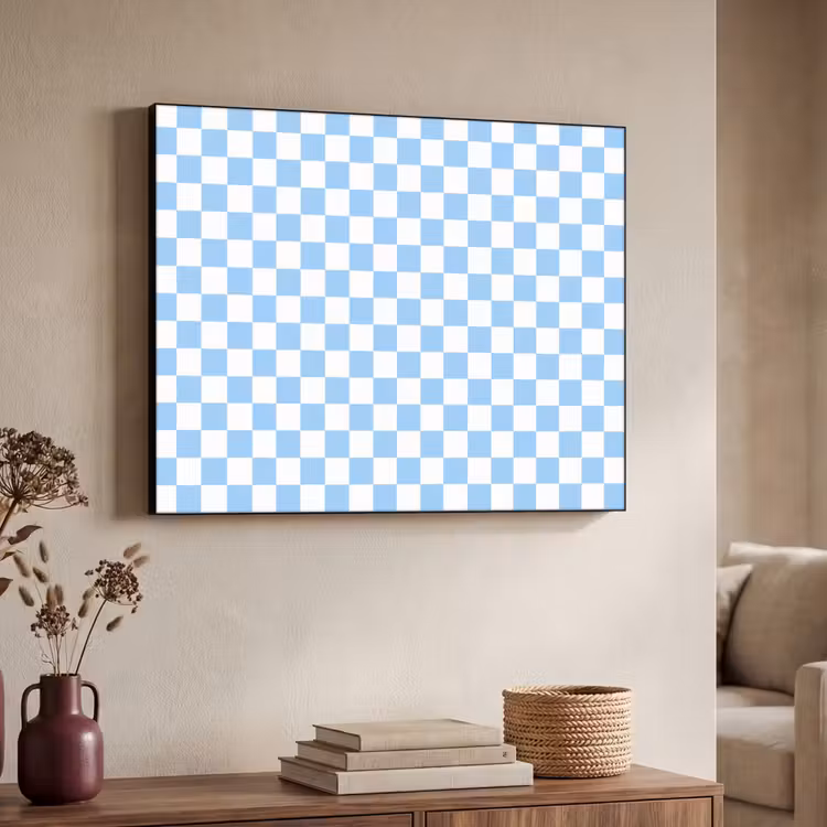Art Frame - Schaakbord - Klassiek - Blauw — 7