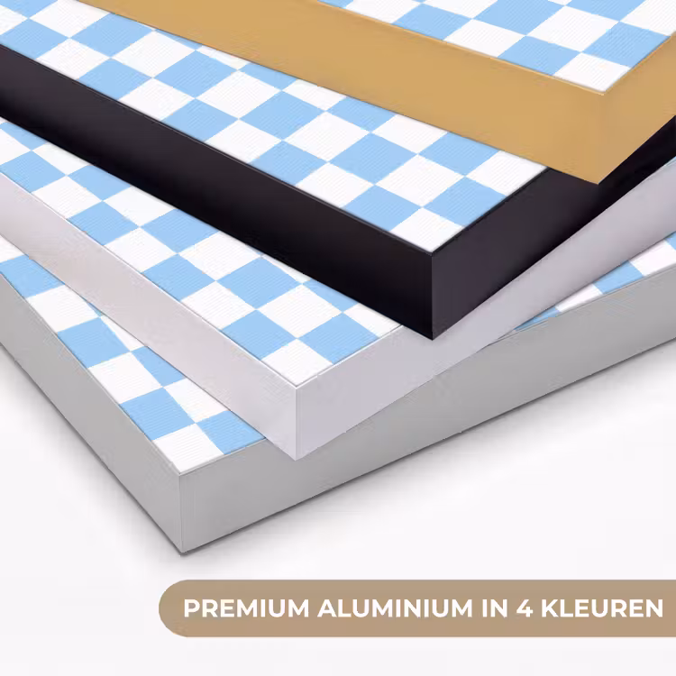 Art Frame - Schaakbord - Klassiek - Blauw — 8