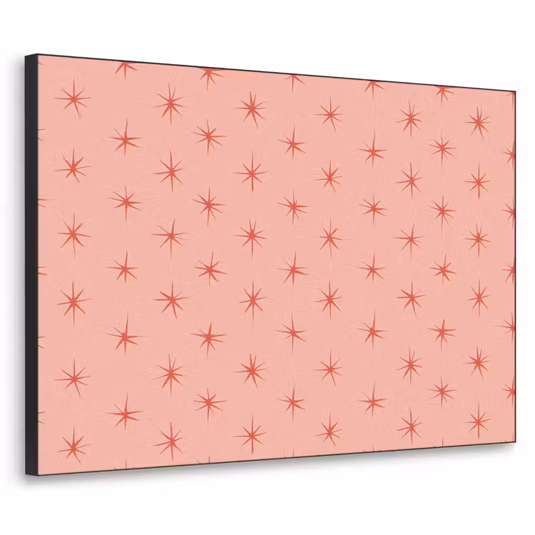 Art Frame - Sterretjes - Patroon - Oranje — 1