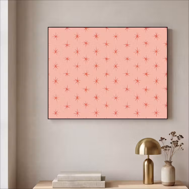 Art Frame - Sterretjes - Patroon - Oranje — 5