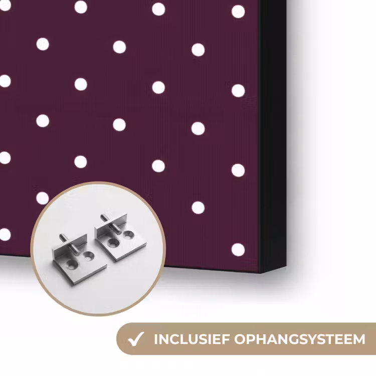 Art Frame - Stippen - Modern - Paars — 4