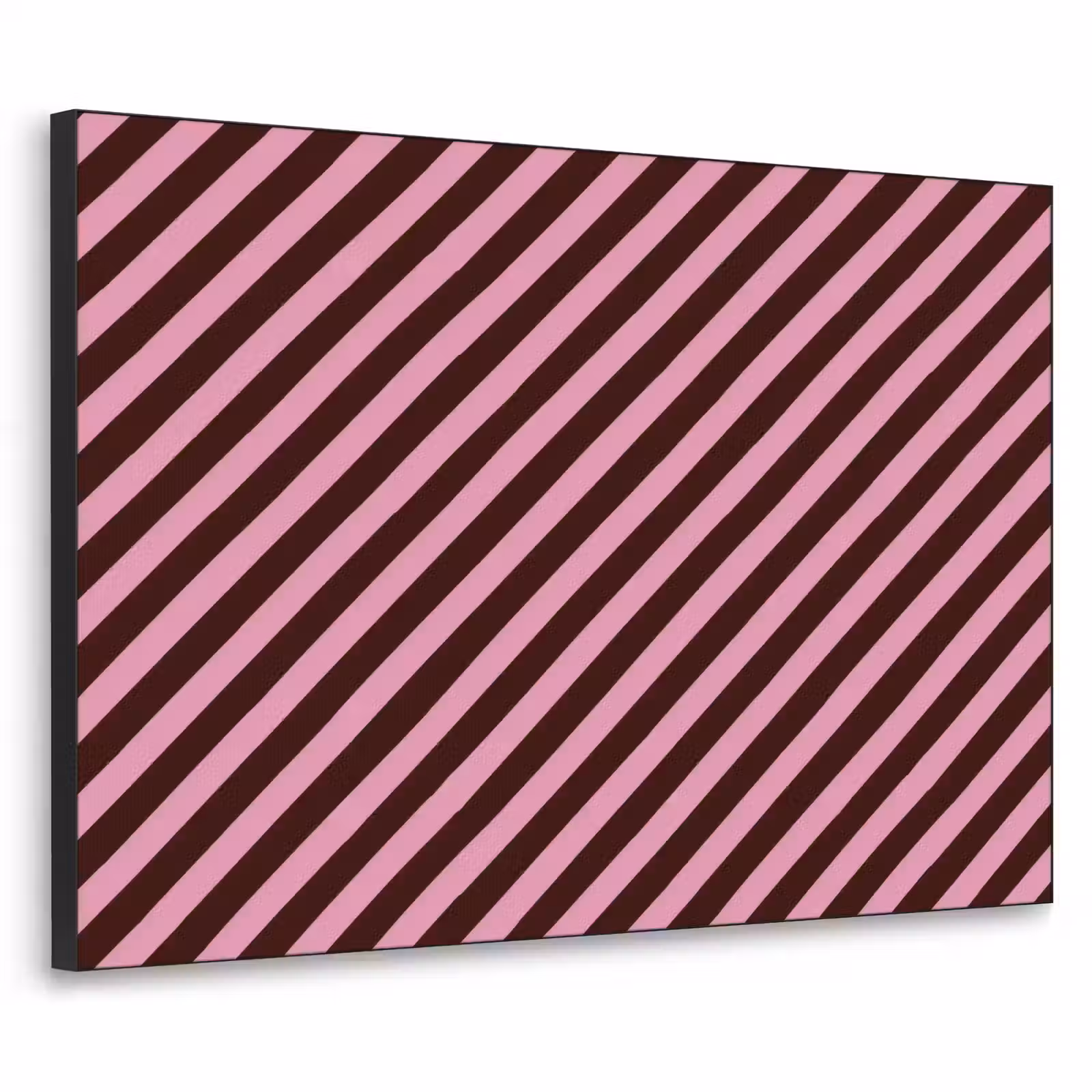 Art Frame - Strepen - Roze - Bruin — 1