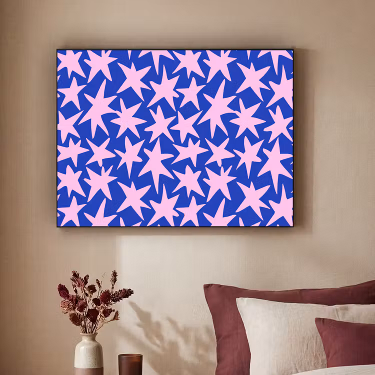 Art Frame - Modern - Sterren - Blauw — 3