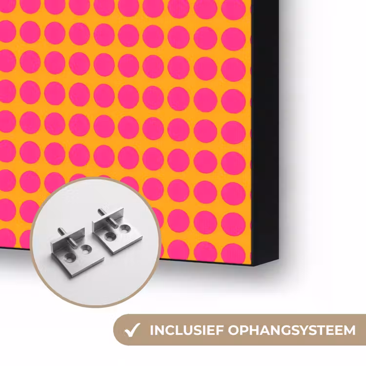 Art Frame - Modern - Stippen - Oranje — 4