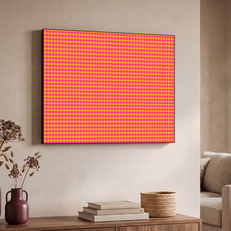 Art Frame - Modern - Stippen - Oranje — 7