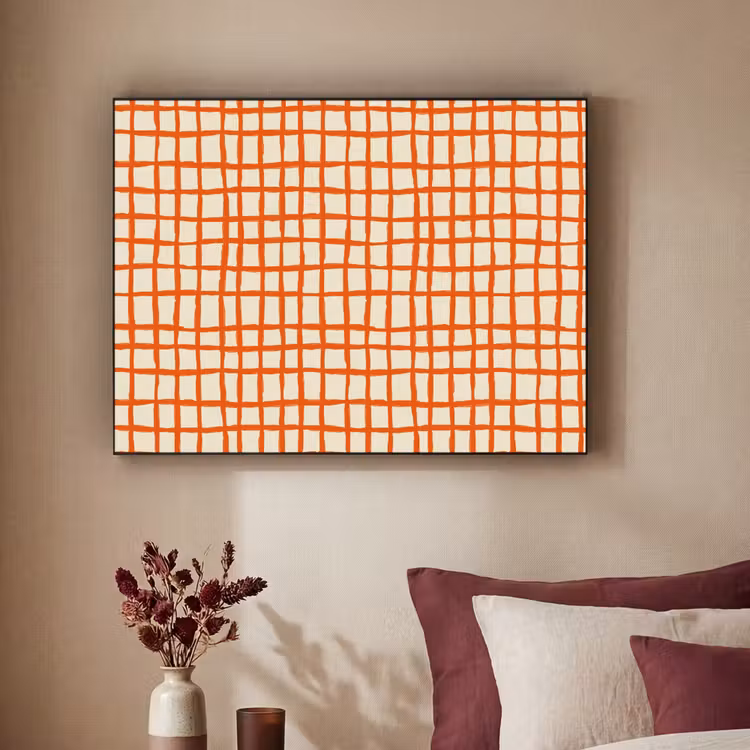 Art Frame - Patroon - Lijnen - Oranje — 3