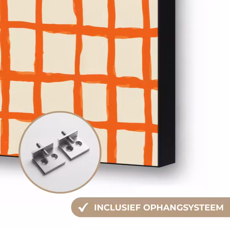 Art Frame - Patroon - Lijnen - Oranje — 4