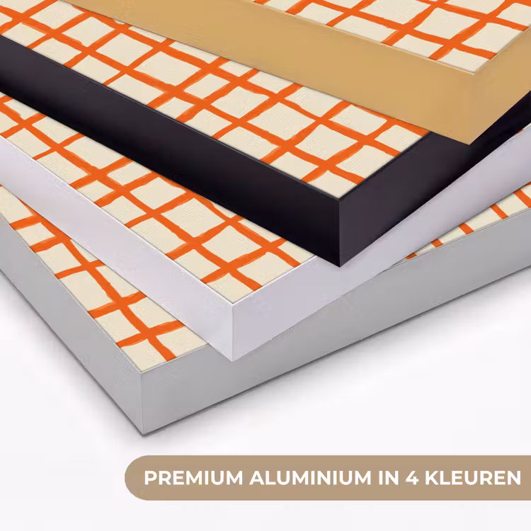 Art Frame - Patroon - Lijnen - Oranje — 8