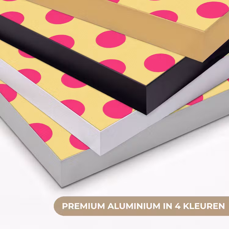 Art Frame - Roze - Stippen - Geel — 8
