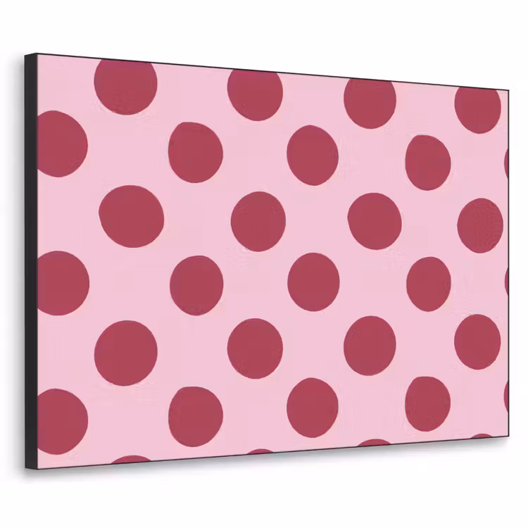 Art Frame - Stippen - Patroon - Bordeaux — 1