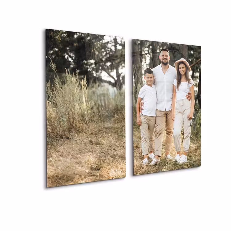 Plexiglas tweeluik - 80x60 cm — 1