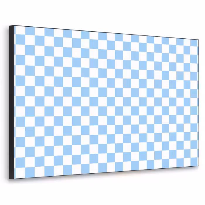 Art Frame - Schaakbord - Klassiek - Blauw