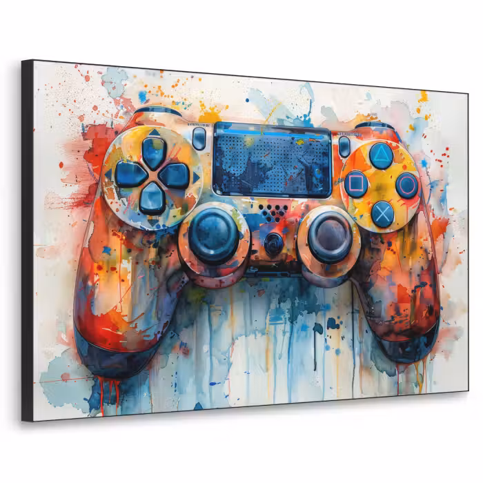 Art Frame - Kinder- en tiener kamer - Gaming - Game controller