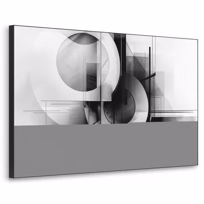 Art Frame - Abstract - Kunst - Modern - Zwart wit