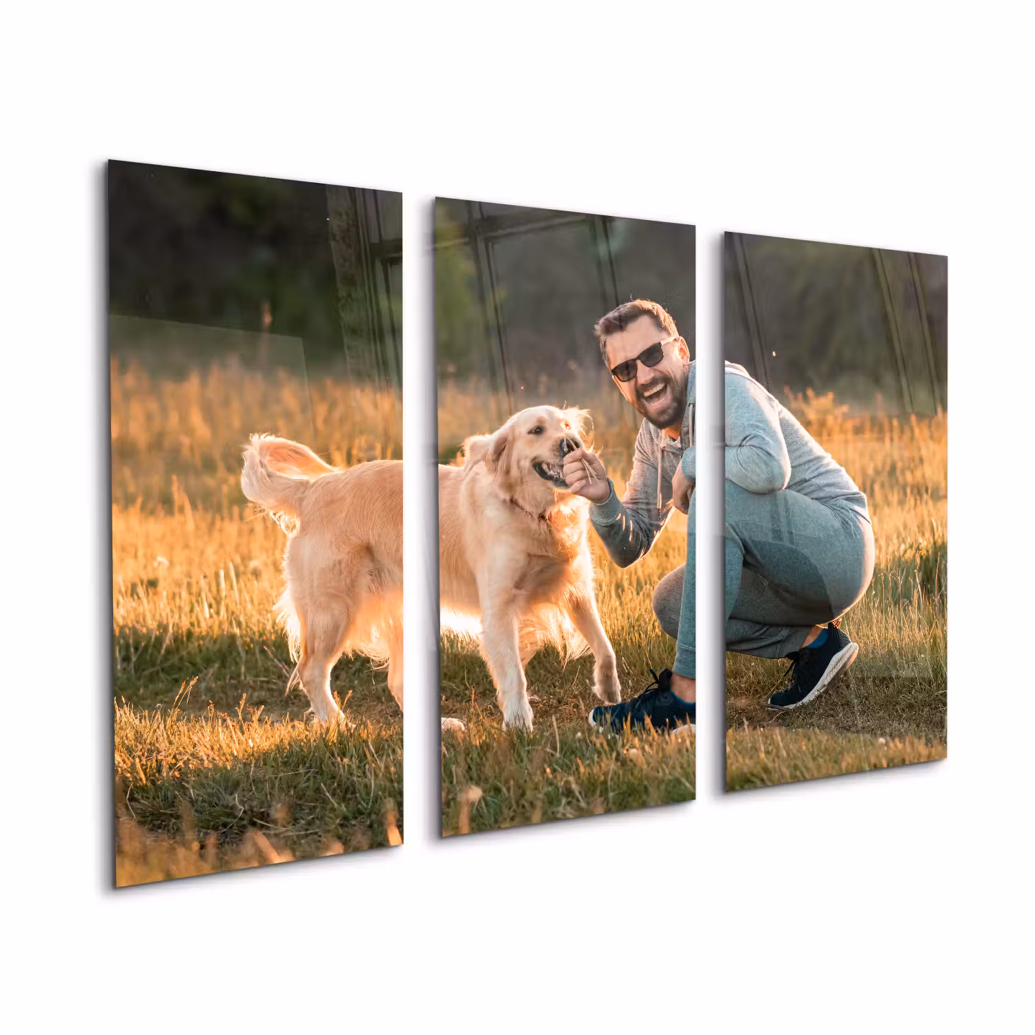 Plexiglas drieluik - 120x80 cm